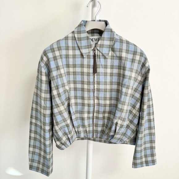 Loewe Draped jacket in wool blend - Picture 4 of 14